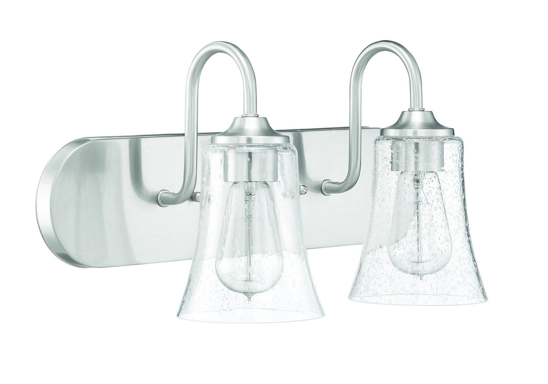 Craftmade Canada - 50402-BNK - Two Light Vanity - Gwyneth - Brushed Polished Nickel