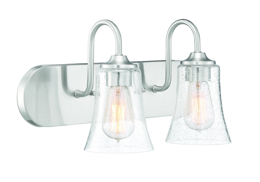 Craftmade Canada - 50402-BNK - Two Light Vanity - Gwyneth - Brushed Polished Nickel