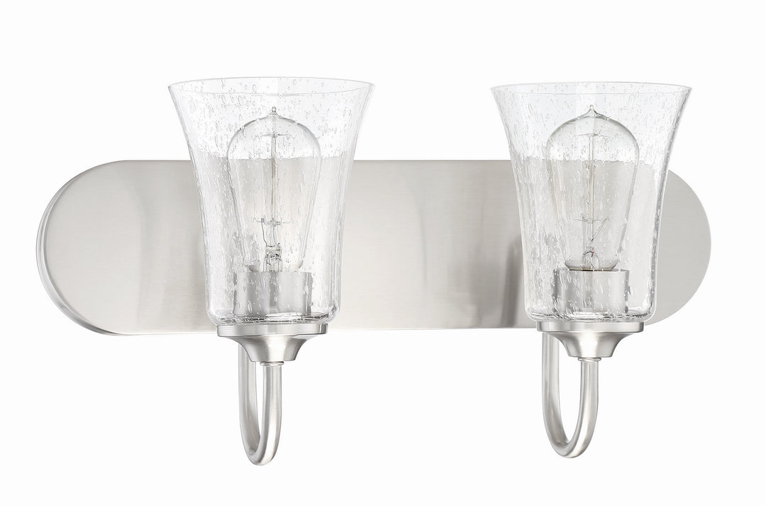 Craftmade Canada - 50402-BNK - Two Light Vanity - Gwyneth - Brushed Polished Nickel