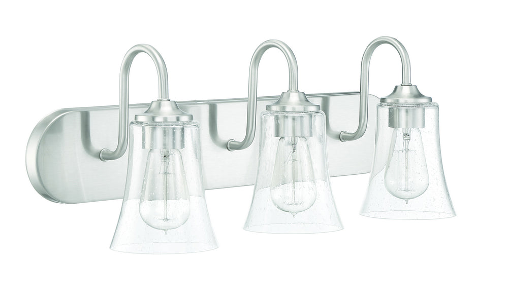 Craftmade Canada - 50403-BNK - Three Light Vanity - Gwyneth - Brushed Polished Nickel