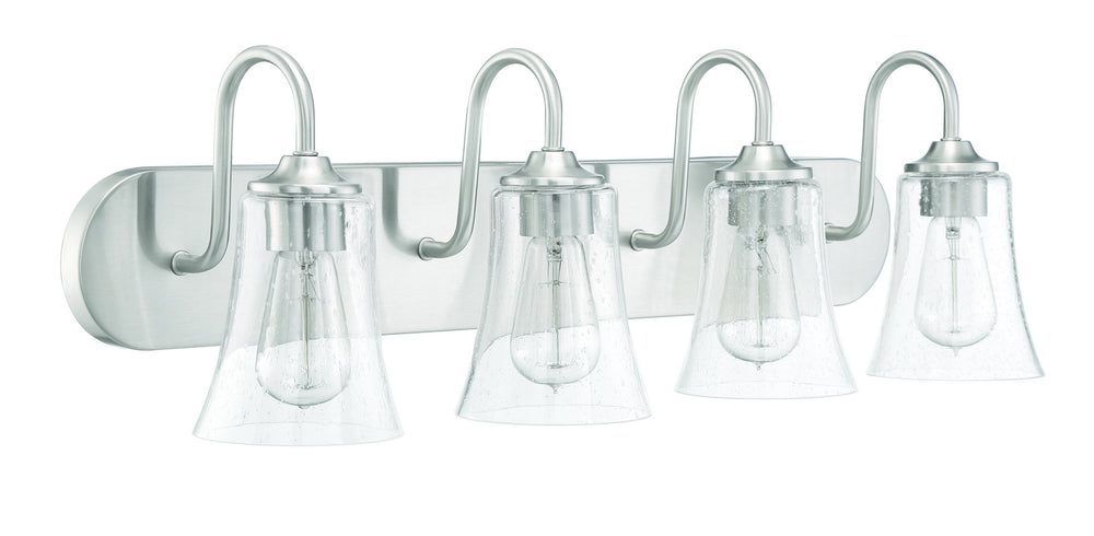 Craftmade Canada - 50404-BNK - Four Light Vanity - Gwyneth - Brushed Polished Nickel