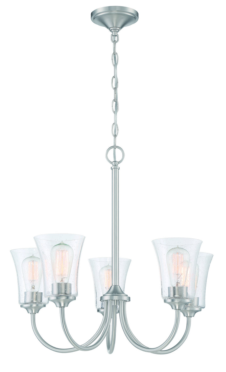 Craftmade Canada - 50425-BNK - Five Light Chandelier - Gwyneth - Brushed Polished Nickel