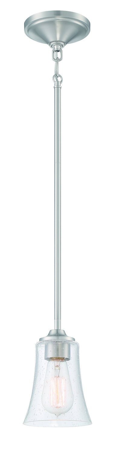 Craftmade Canada - 50491-BNK - One Light Mini Pendant - Gwyneth - Brushed Polished Nickel