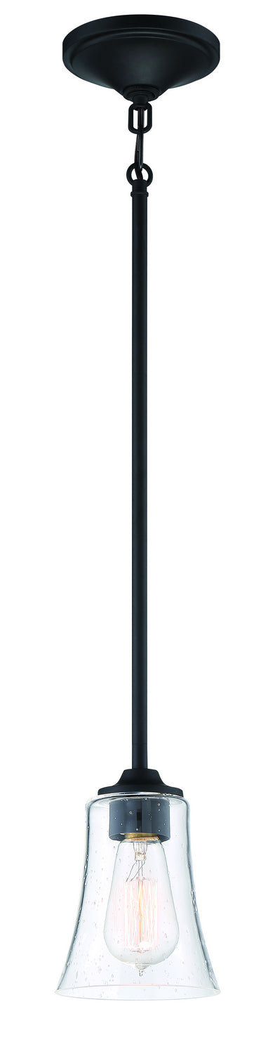 Craftmade Canada - 50491-FB - One Light Mini Pendant - Gwyneth - Flat Black