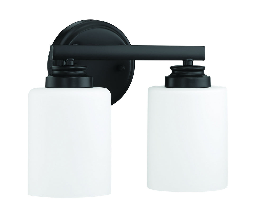 Craftmade Canada - 50502-FB-WG - Two Light Vanity - Bolden - Flat Black