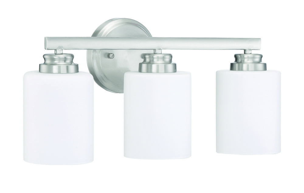 Craftmade Canada - 50503-BNK-WG - Three Light Vanity - Bolden - Brushed Polished Nickel