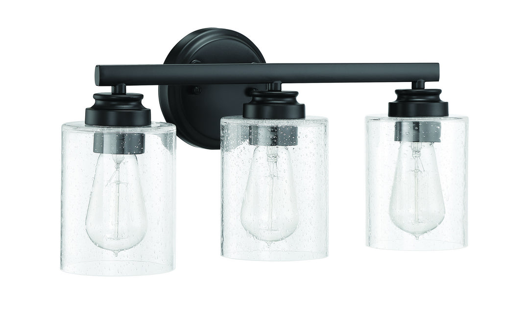 Craftmade Canada - 50503-FB - Three Light Vanity - Bolden - Flat Black