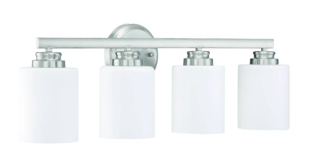 Craftmade Canada - 50504-BNK-WG - Four Light Vanity - Bolden - Brushed Polished Nickel