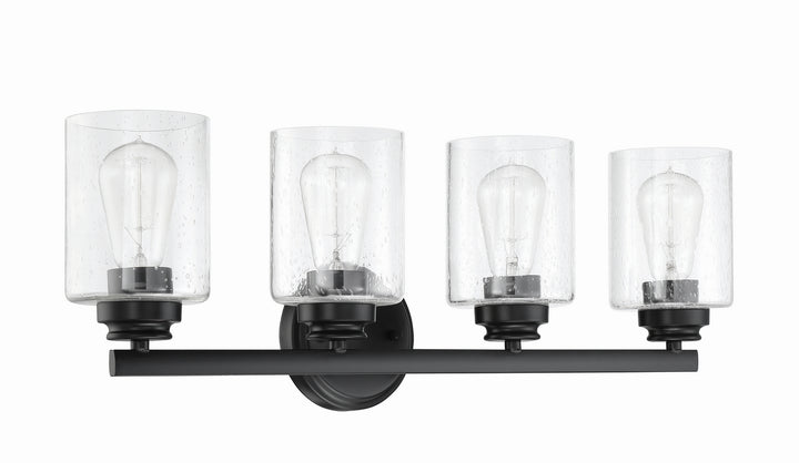 Craftmade Canada - 50504-FB - Four Light Vanity - Bolden - Flat Black