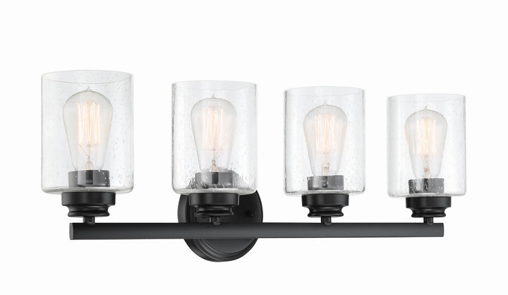 Craftmade Canada - 50504-FB - Four Light Vanity - Bolden - Flat Black