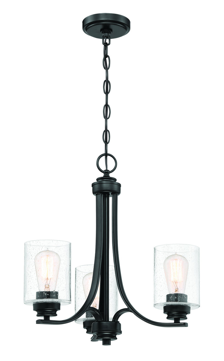 Craftmade Canada - 50523-FB - Three Light Chandelier - Bolden - Flat Black