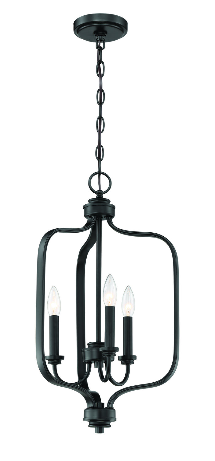 Craftmade Canada - 50533-FB - Three Light Foyer Pendant - Bolden - Flat Black