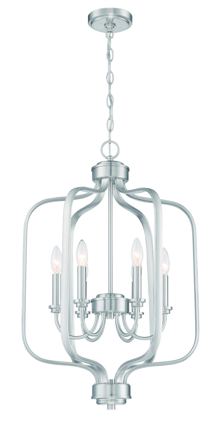 Craftmade Canada - 50536-BNK - Six Light Foyer Pendant - Bolden - Brushed Polished Nickel