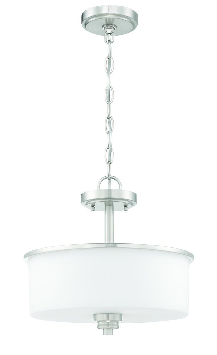 Craftmade Canada - 50552-BNK-WG - Two Light Convertible Semi Flush - Bolden - Brushed Polished Nickel