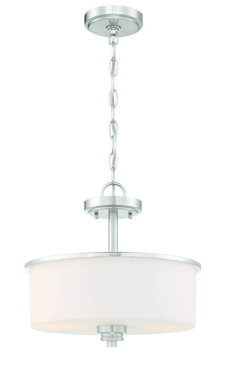 Craftmade Canada - 50552-BNK-WG - Two Light Convertible Semi Flush - Bolden - Brushed Polished Nickel