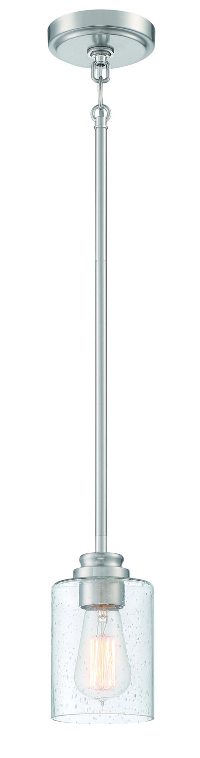 Craftmade Canada - 50591-BNK - One Light Mini Pendant - Bolden - Brushed Polished Nickel