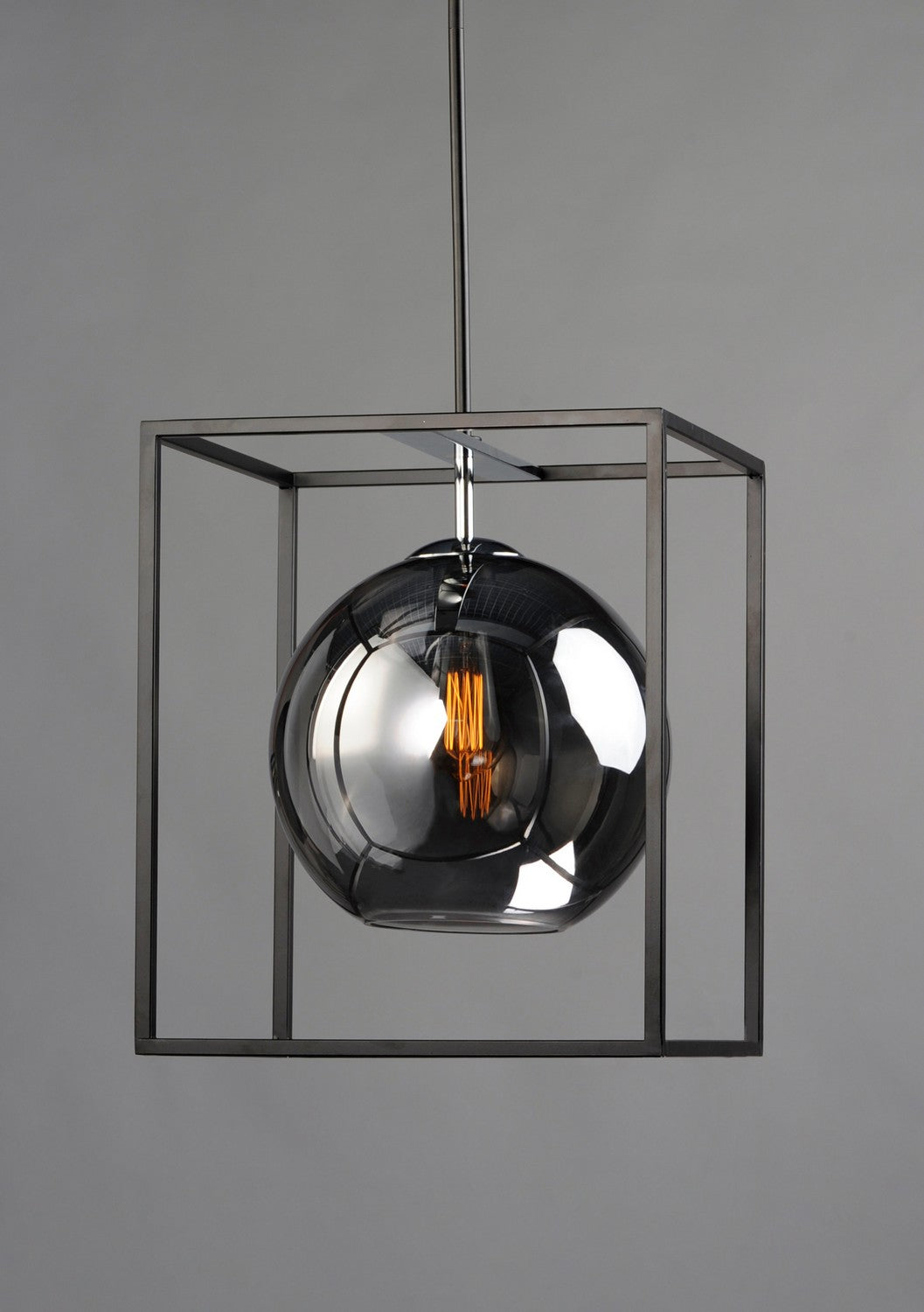 Maxim - 11367MSKBKPC - LED Pendant - Fluid - Black / Polished Chrome