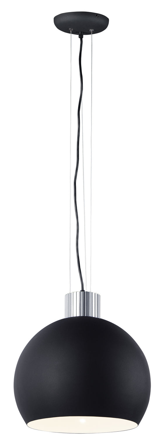 Maxim - 25238SABK - LED Pendant - Storehouse - Satin Aluminum / Black