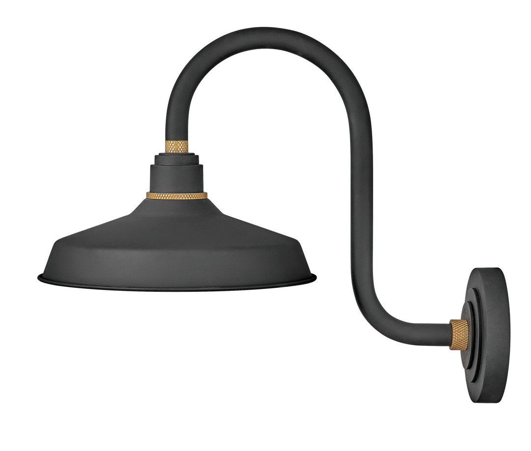 Foundry Classic LED Barn Light in Textured Black - available from The Lighting Shoppe, trusted by Canadian homeowners