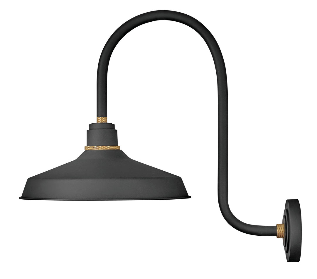 Foundry Classic LED Barn Light in Textured Black - available from The Lighting Shoppe, trusted by Canadian homeowners