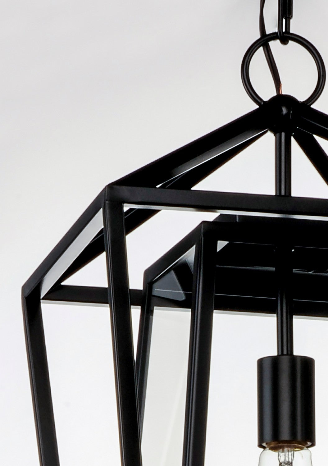 Maxim - 3178CLBK - One Light Outdoor Hanging Lantern - Artisan - Black