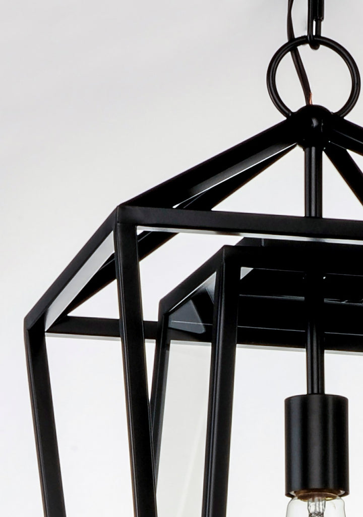 Maxim - 3178CLBK - One Light Outdoor Hanging Lantern - Artisan - Black