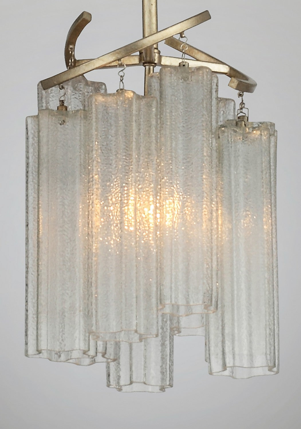 Maxim - 39573WFLGS - One Light Pendant - Victoria - Golden Silver