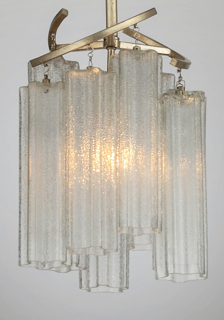 Maxim - 39573WFLGS - One Light Pendant - Victoria - Golden Silver