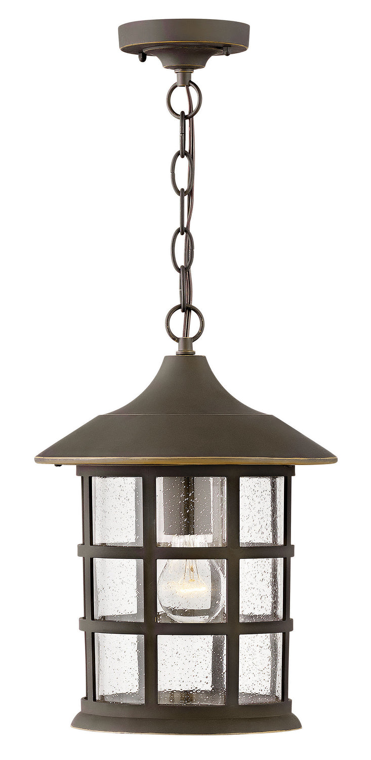 Freeport Coastal Elements LED Hanging Lantern in Oil Rubbed Bronze - available from The Lighting Shoppe, trusted by Canadian homeowners