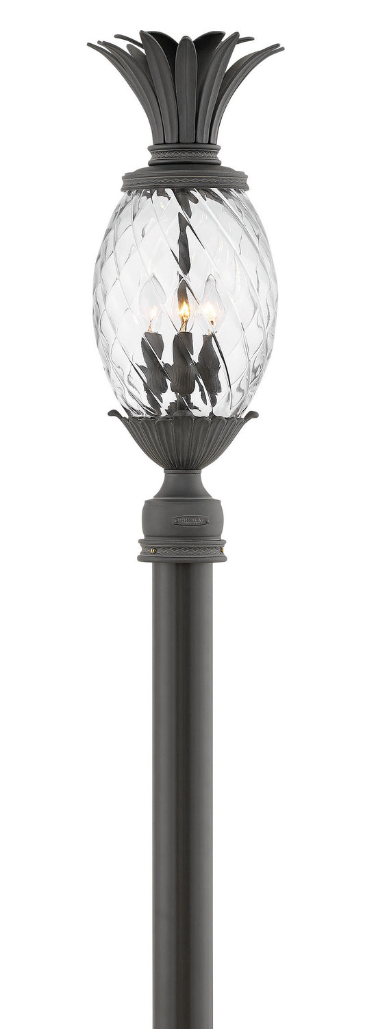 Hinkley Canada - 2121MB - LED Post Top or Pier Mount Lantern - Plantation - Museum Black