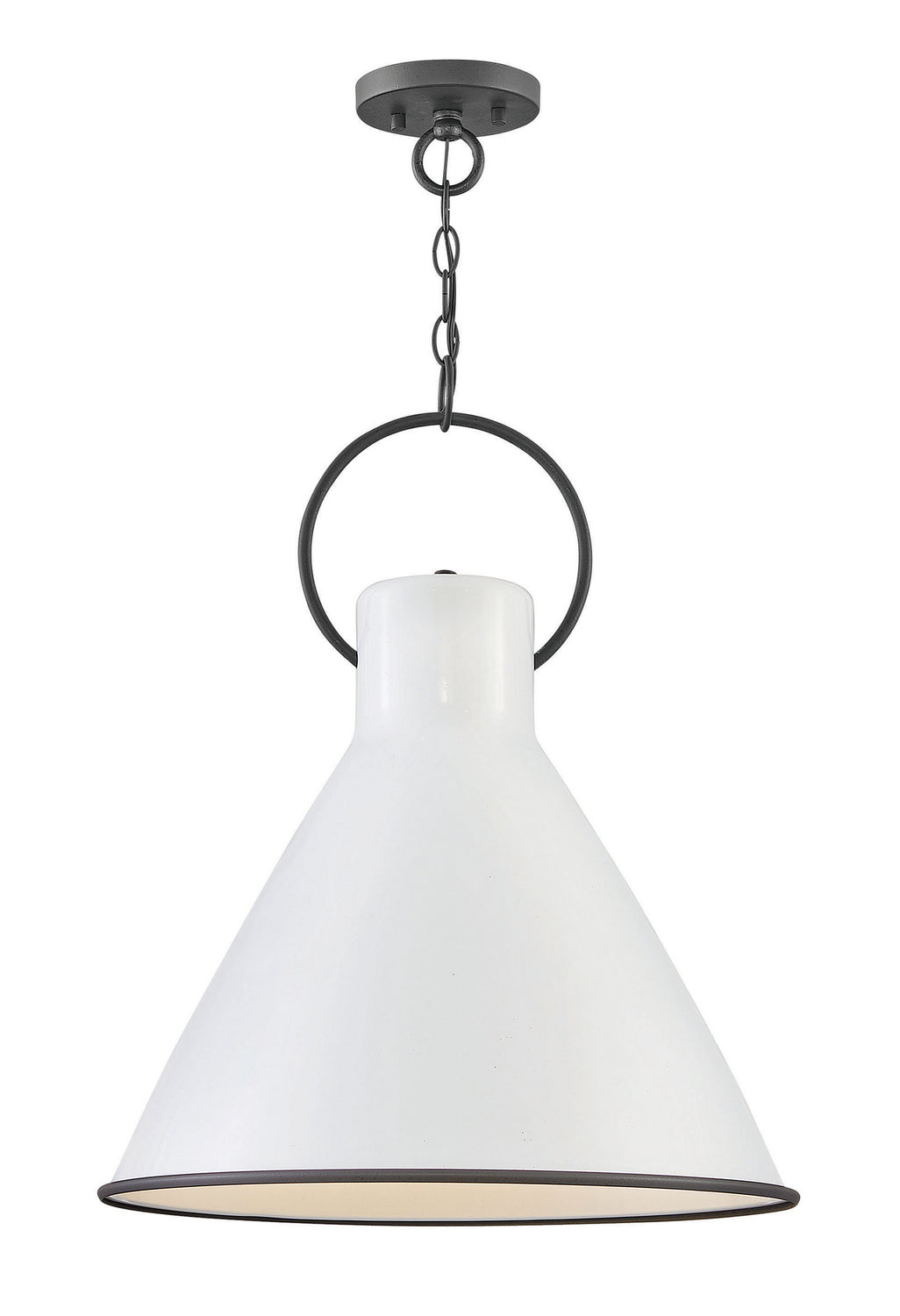 Winnie LED Pendant in Polished White - available from The Lighting Shoppe, trusted by Canadian homeowners