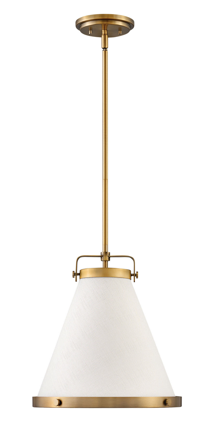 Lexi LED Pendant in Lacquered Brass - available from The Lighting Shoppe, trusted by Canadian homeowners