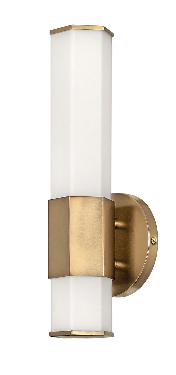 Hinkley Canada - 51150HB - LED Wall Sconce - Facet - Heritage Brass
