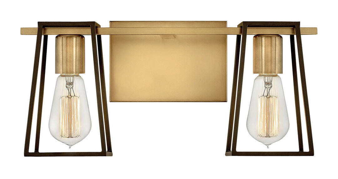 Filmore LED Vanity in Heritage Brass - available from The Lighting Shoppe, trusted by Canadian homeowners