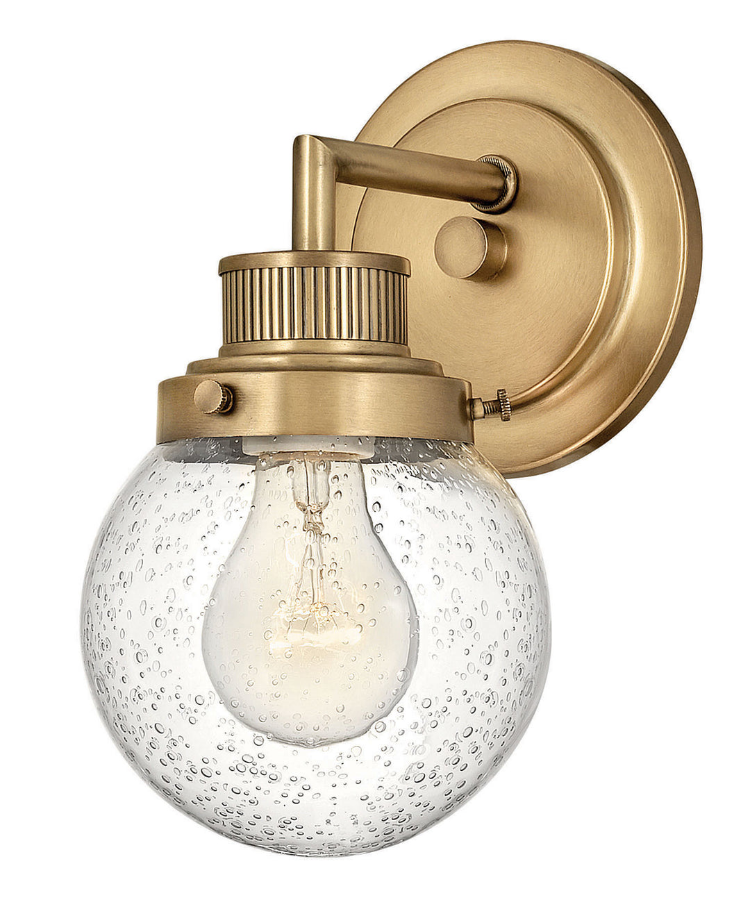 Poppy LED Vanity in Heritage Brass - available from The Lighting Shoppe, trusted by Canadian homeowners