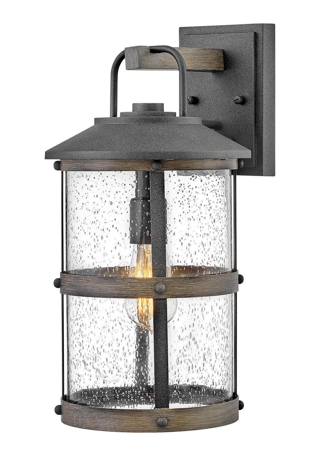Lakehouse LED Wall Mount in Aged Zinc - available from The Lighting Shoppe, trusted by Canadian homeowners