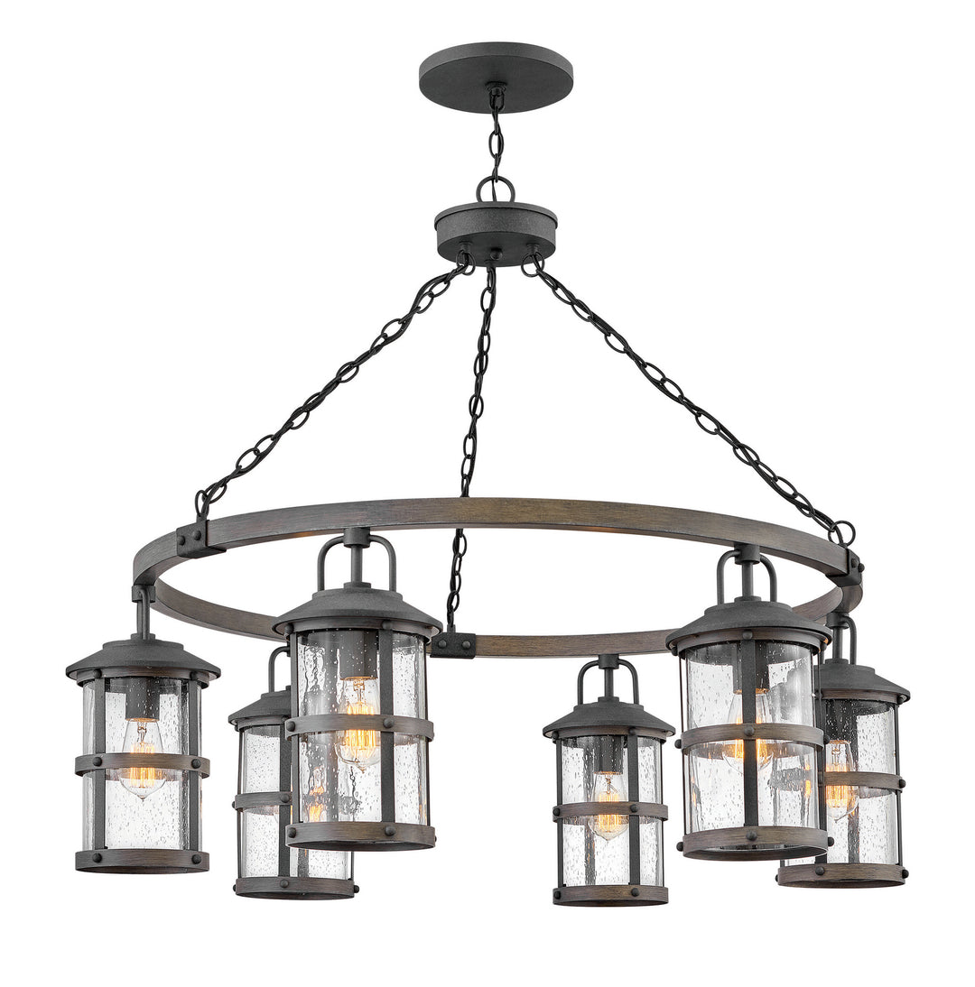 Hinkley Canada - 2689DZ - LED Chandelier - Lakehouse - Aged Zinc