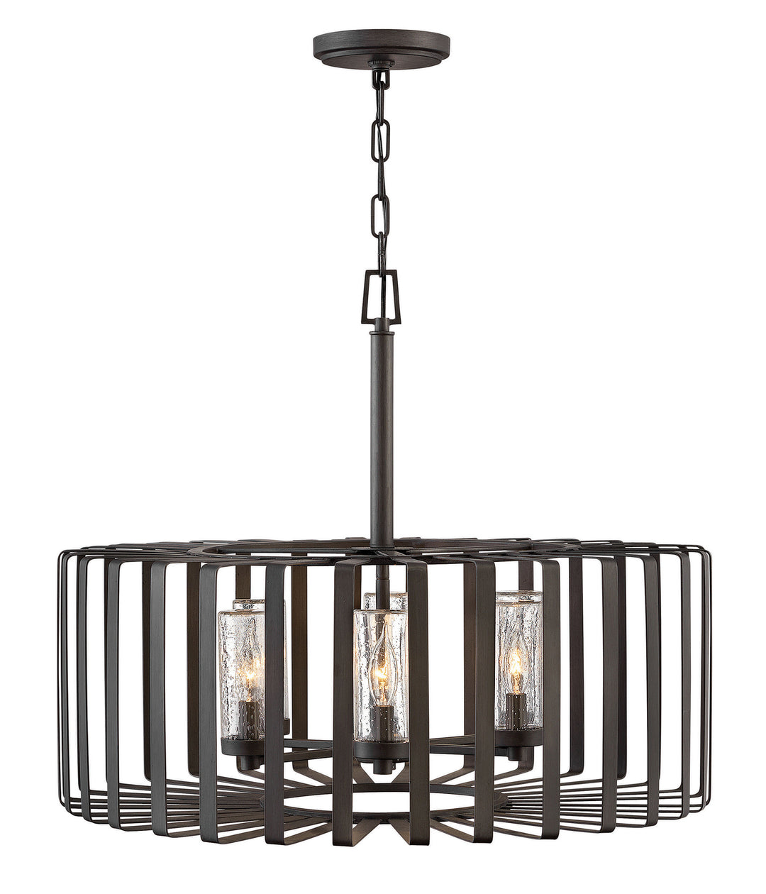 Hinkley Canada - 29505BGR - LED Chandelier - Reid - Brushed Graphite