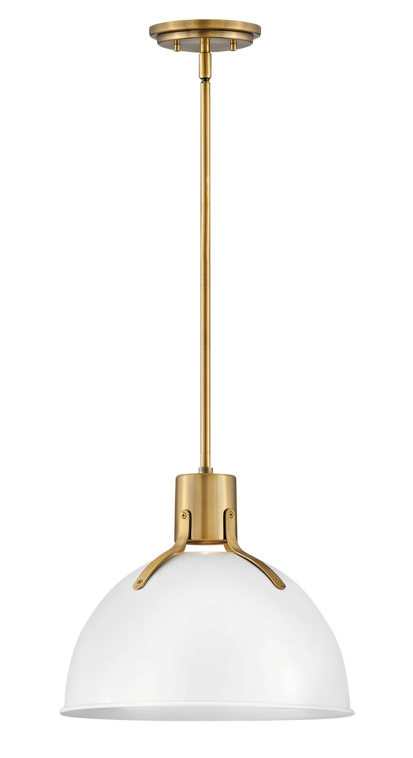 Argo LED Pendant in Polished White - available from The Lighting Shoppe, trusted by Canadian homeowners