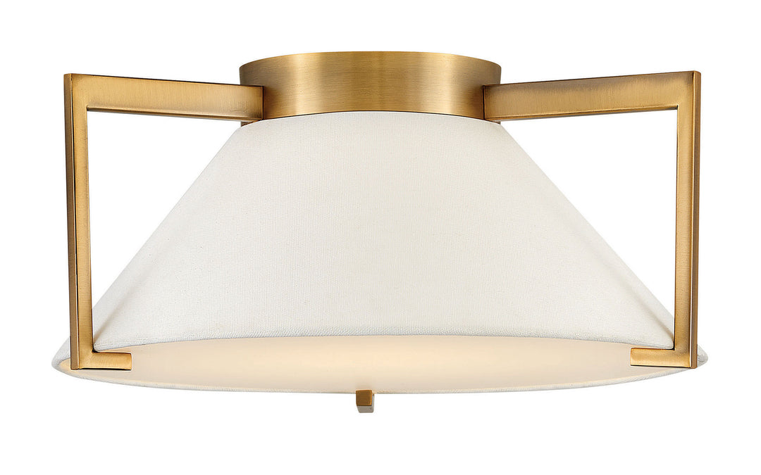 Calla LED Flush Mount in Brushed Bronze - available from The Lighting Shoppe, trusted by Canadian homeowners