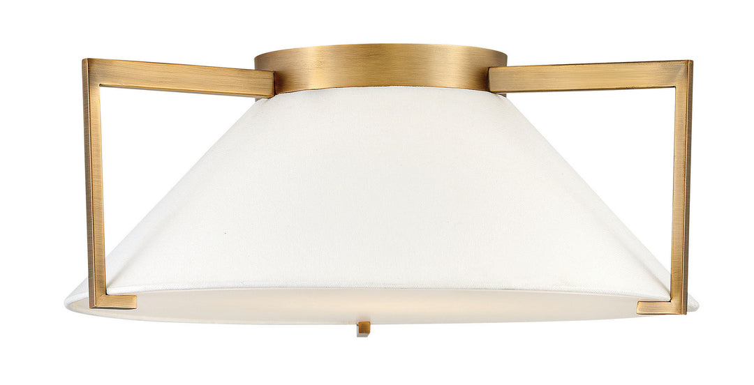 Calla LED Flush Mount in Brushed Bronze - available from The Lighting Shoppe, trusted by Canadian homeowners
