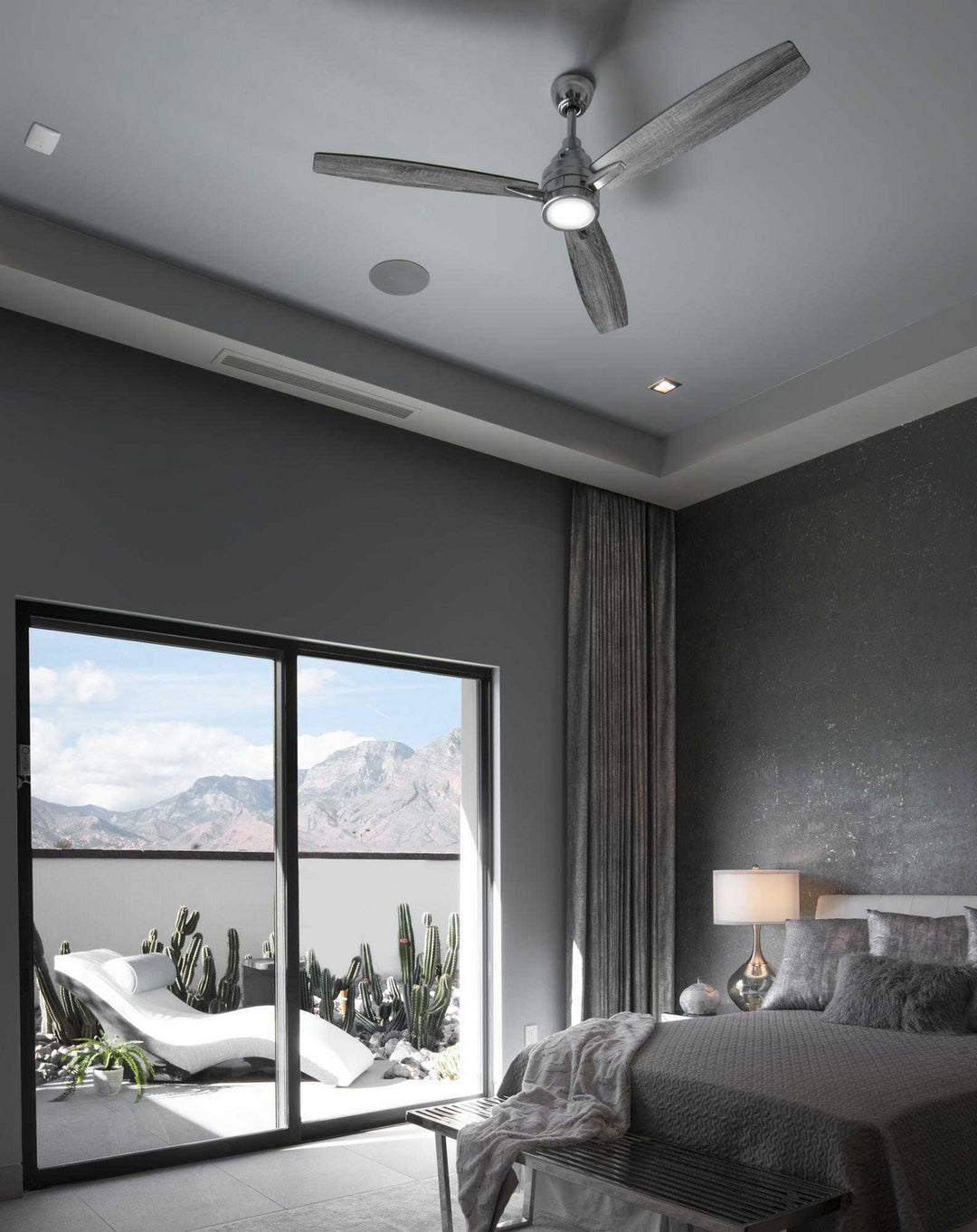 Progress Canada - P250002-009-30 - 60" Ceiling Fan - Farris - Brushed Nickel