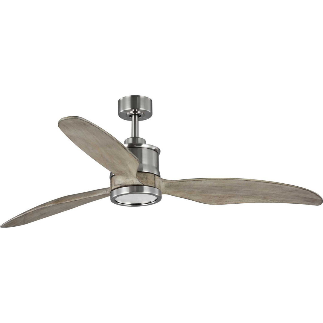 Farris 60"Ceiling Fan in Brushed Nickel - available from The Lighting Shoppe, trusted by Canadian homeowners