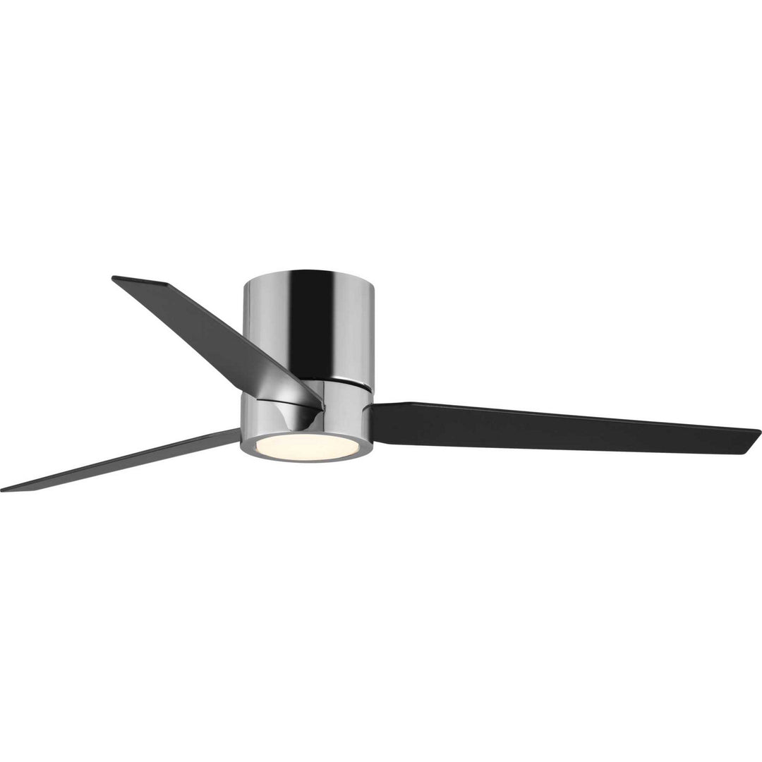 Braden 56"Ceiling Fan in Polished Chrome - available from The Lighting Shoppe, trusted by Canadian homeowners
