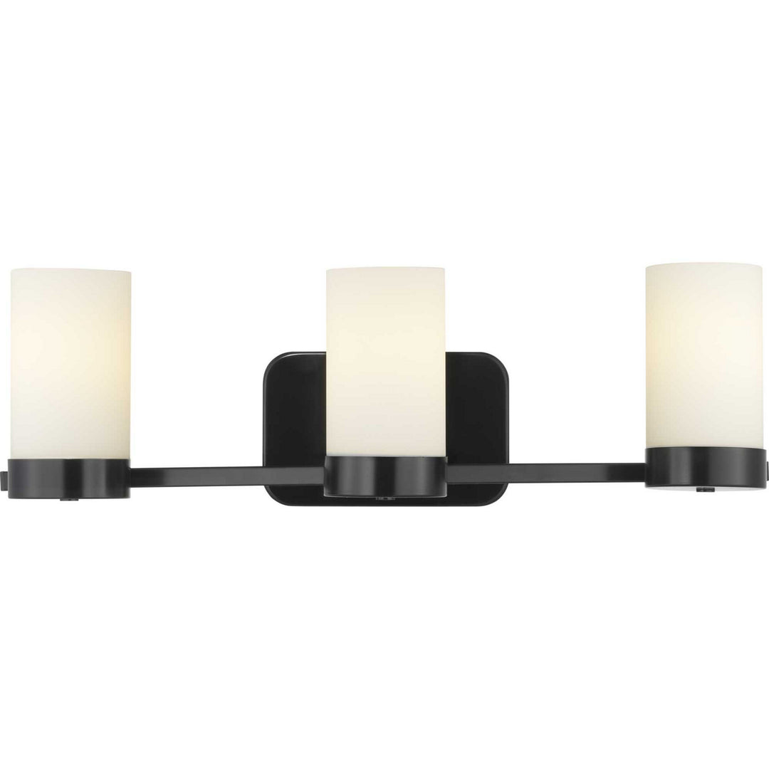 Elevate Three Light Bath in Black - available from The Lighting Shoppe, trusted by Canadian homeowners