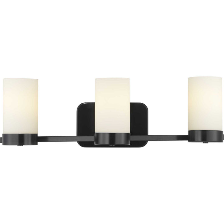 Elevate Three Light Bath in Black - available from The Lighting Shoppe, trusted by Canadian homeowners