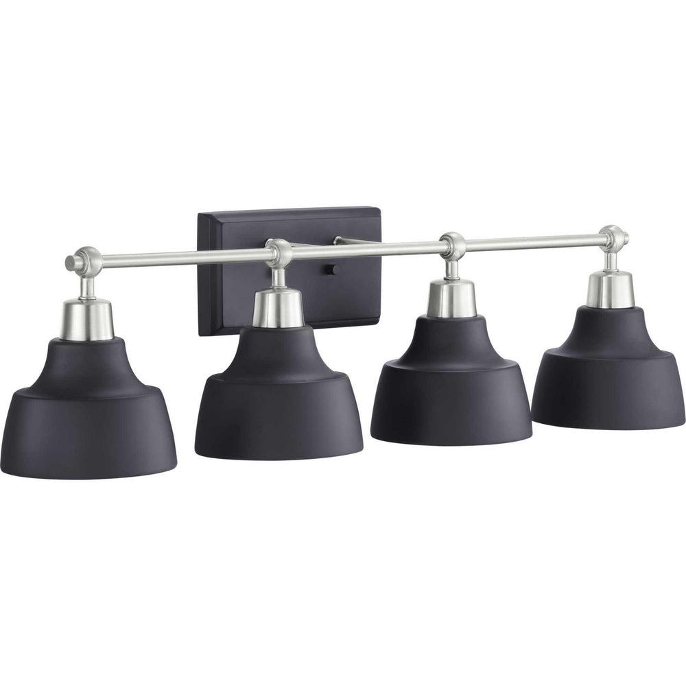 Progress Canada - P300203-009 - Four Light Bath - Bramlett - Brushed Nickel