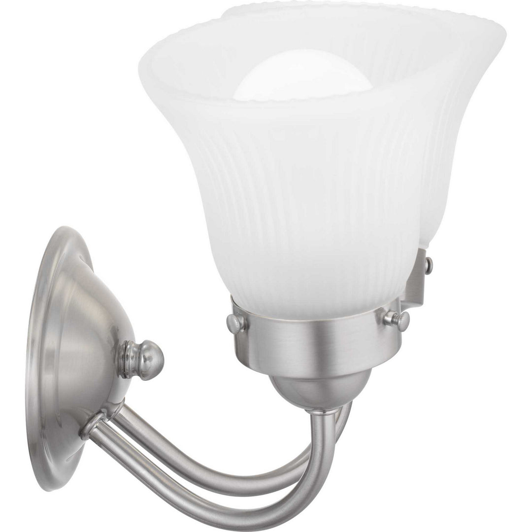 Progress Canada - P3288-09ET - Two Light Bath Bracket - Fluted Glass-Etched - Brushed Nickel