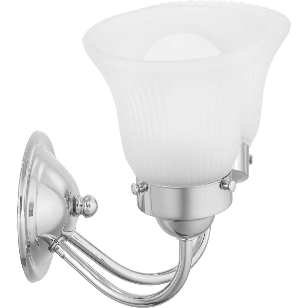Progress Canada - P3288-15ET - Two Light Bath Bracket - Fluted Glass-Etched - Polished Chrome