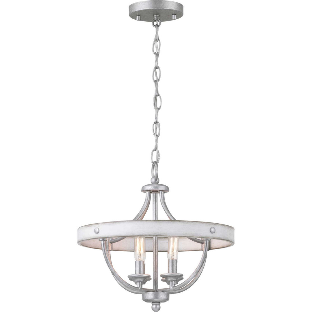 Progress Canada - P350117-141 - Four Light Semi-Flush Convertible - Gulliver - Galvanized